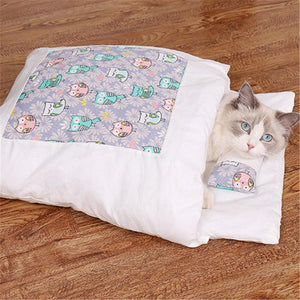 Sleeping Bag Cat Bed