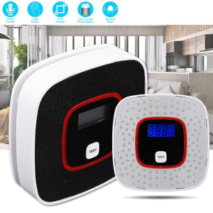 LCD Smoke Alarm/Carbon Monoxide Detector Combination with Voice Monitor