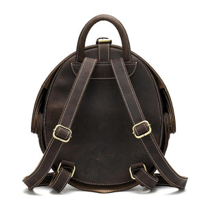 Beetle Vintage Leather Backpack