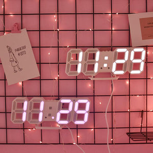 Modern Digital 3D LED Clock