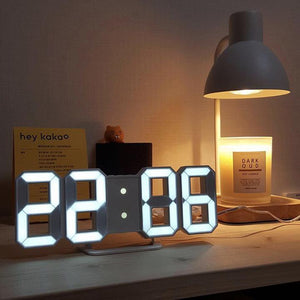 Modern Digital 3D LED Clock