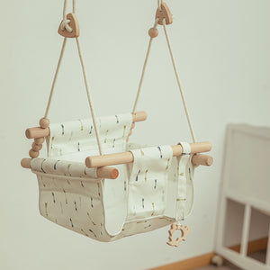Cotton Canvas Hanging Baby Swing Chair
