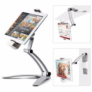 3-in-1 Wall Counter Top Kitchen Tablet Stand