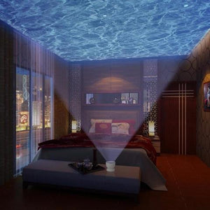 Ocean Wave Night Projector Lamp & Music Player