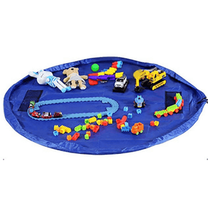 Portable Kids Play Mat and Toy Storage Bag