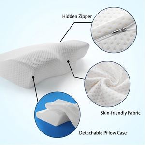 Slow Rebound Memory Foam Neck Pillow