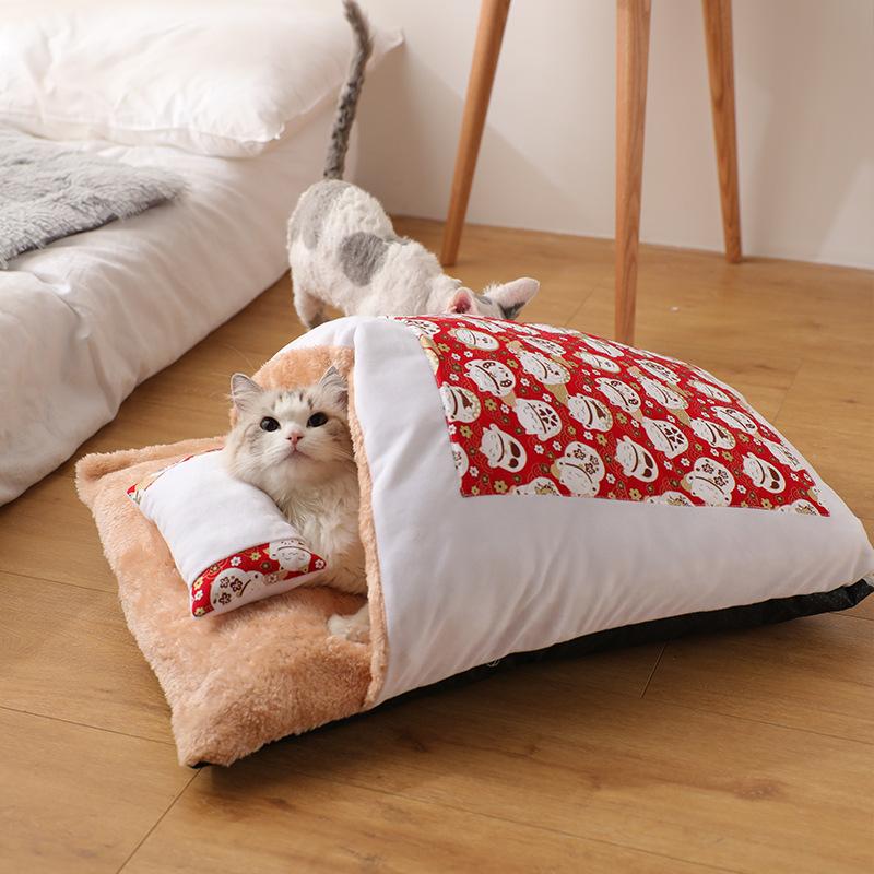 Sleeping Bag Cat Bed