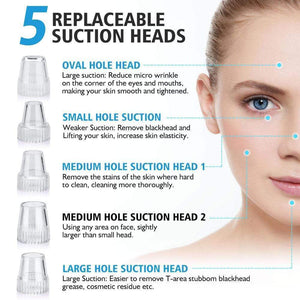 Blackhead Remover Vacuum - Pimple & Acne Suction Tool