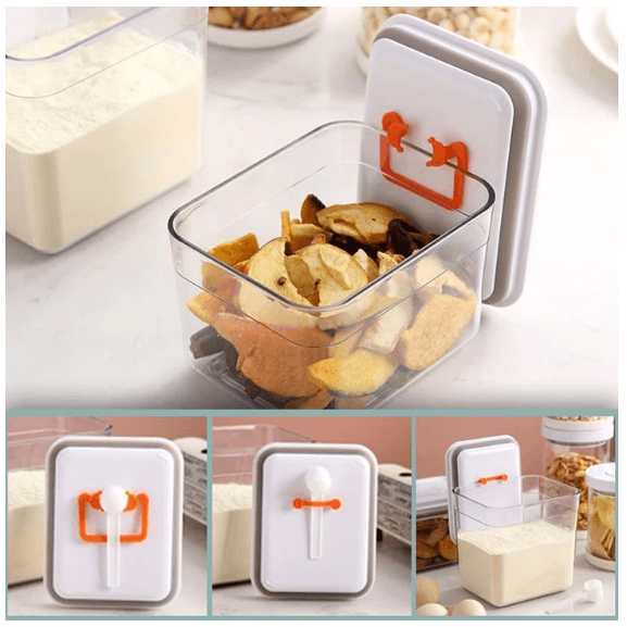 Push N Pop Multifunction Airtight Food Container