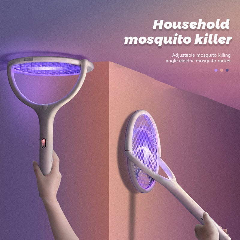 Rotating Mosquito Killer Lamp Mosquito Swatter