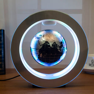 Round Magnetic Levitation Globe Table Lamp