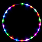 Glow in Dark LED Lights Hula Hoop