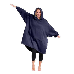 Winter Oversized Warming Blanket Hoodie