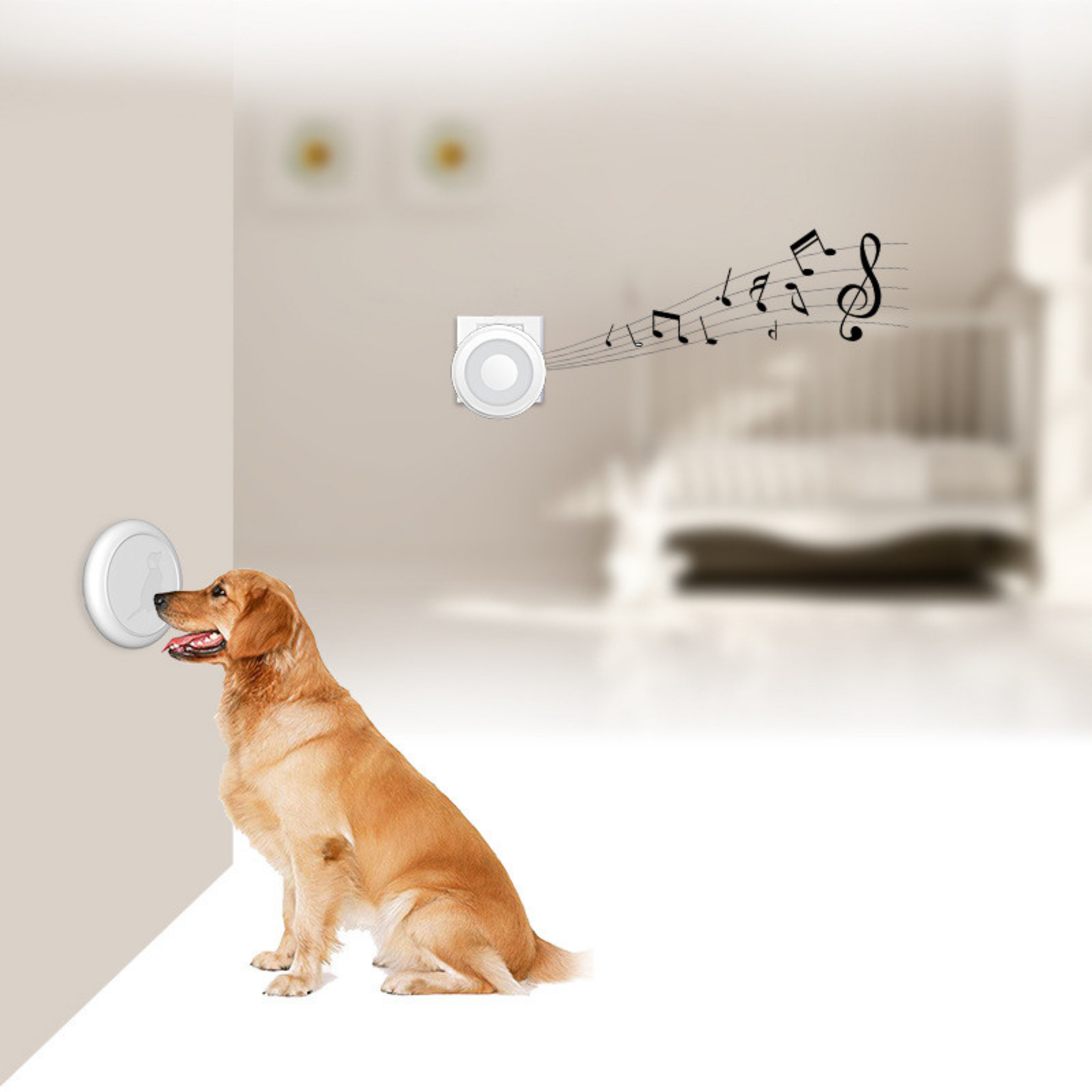 Smart Wireless Doorbell Pet Doorbell Communication