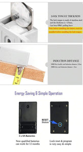 Electronic Cabinet Lock Kit with Sensor