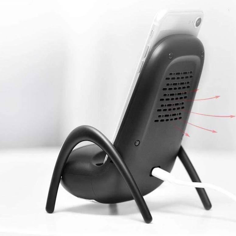 Mini Chair Wireless Charger With Speaker