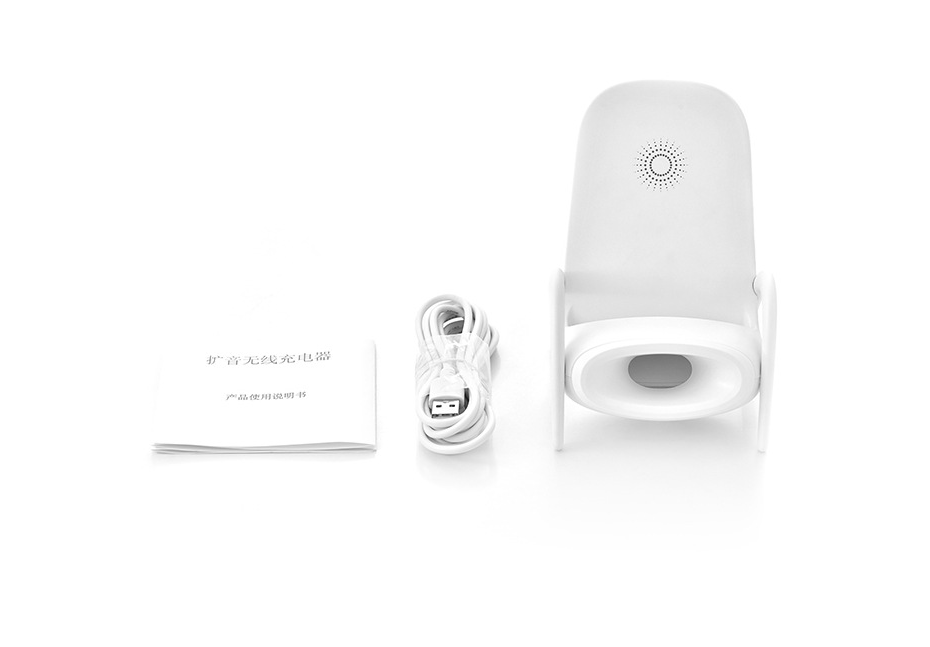 Mini Chair Wireless Charger With Speaker