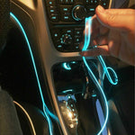 Car Interior Neon LED Rope Light