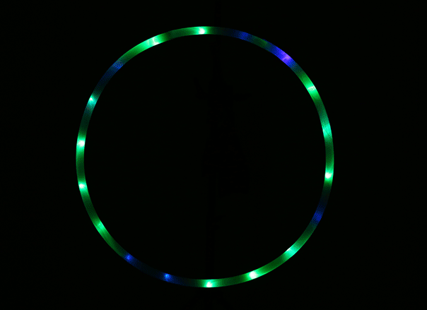 Glow in Dark LED Lights Hula Hoop