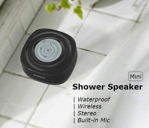 Mini Waterproof Wireless Bluetooth Shower Speaker With Suction Cup