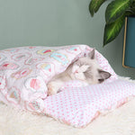 Sleeping Bag Cat Bed