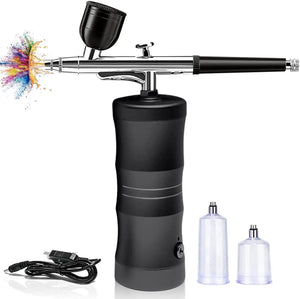 Mini Cordless Compressor Airbrush Kit