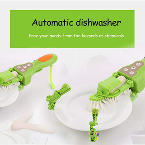 Automatic Dish Scrubber