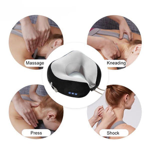 U-Shaped Neck Massage Pillow