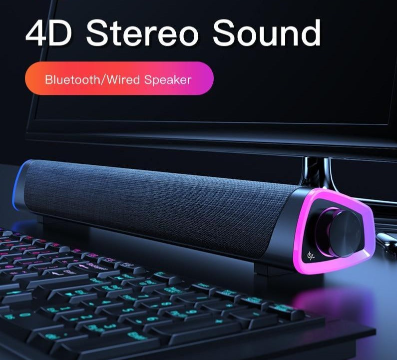 4D Computer Speaker Sound Bar