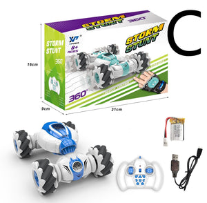 Gesture Sensing Deforming Stunt RC Car