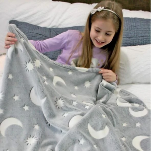 Glow in the Dark Fleece Blanket