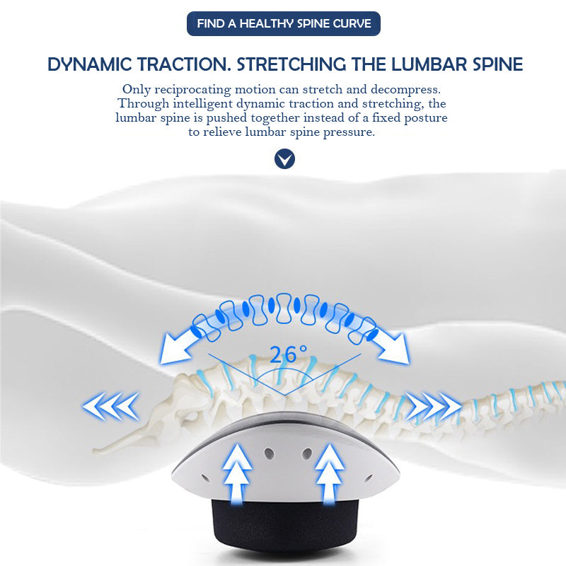 Electric Lumbar Traction Device Back Massage Machine