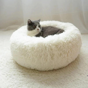 Calming Soft Fleece Dog Cat Bed