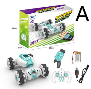 Gesture Sensing Deforming Stunt RC Car