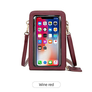 Mobile Wallet Messenger Bag