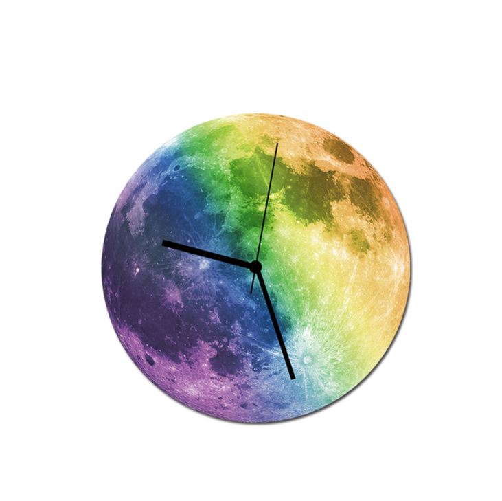 Luminous Moon Wall Clock