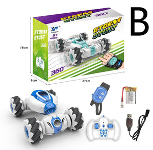 Gesture Sensing Deforming Stunt RC Car