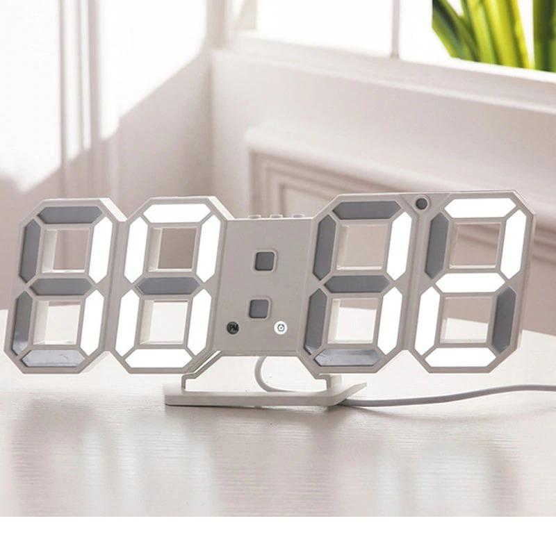 Modern Digital 3D LED Clock