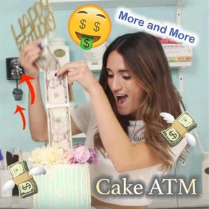 Surprise Money Cake Topper
