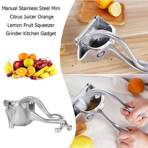 Stainless Steel Manual Lemon Squeezer