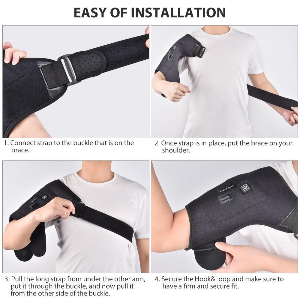 Heated Electric Shoulder Support Brace