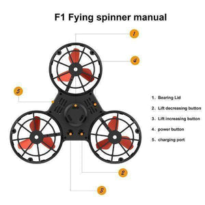 Flying Wheel Fidget Spinner