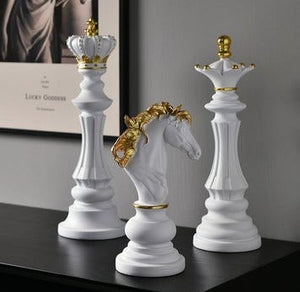 Chess Statue Home Decor