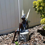Sitting Fairy Garden Statue