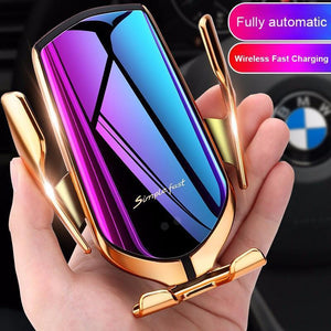Automatic Sensor Wireless Car Charger and Phone Holder