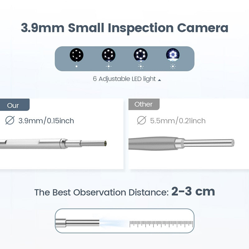 Digital Otoscope with 4.5 Inches Screen