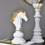 Chess Statue Home Decor