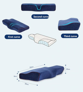 Slow Rebound Memory Foam Neck Pillow