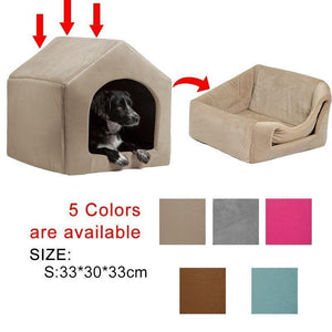 Luxury Dog House Cozy Dog Bed Puppy Kennel