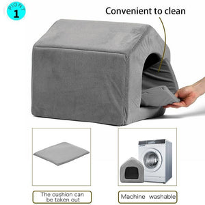 Luxury Dog House Cozy Dog Bed Puppy Kennel
